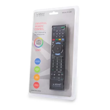 Kontrolsat - Sony Universal TV Remote Control - Savio RC-08