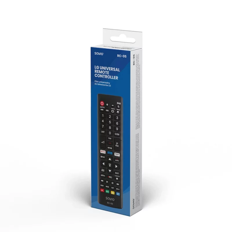 Kontrolsat - Comando Universal TV LG - Savio RC-05