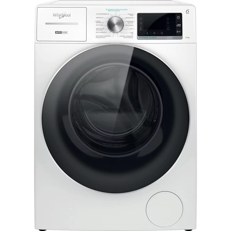 Kontrolsat - Máquina Lavar Roupa Whirlpool W8 W046WR SPT (10kg - 1400rpm - Classe A) Kontrolsat - Máquina Lavar Roupa Whirlpool W8 W046WR SPT (10kg - 1400rpm - Classe A)