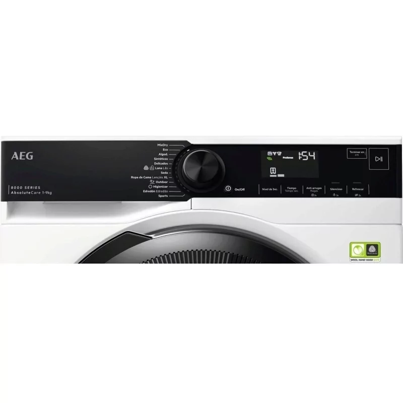 Kontrolsat - Máquina Secar Roupa AEG - 9KG - Bomba de Calor - Classe C - TR839A4PB