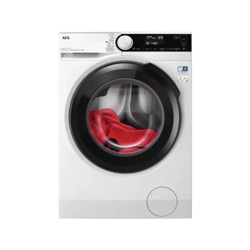 Kontrolsat - Máquina de Lavar Roupa AEG LFR7494O4V – 9Kg, 1400RPM, Inverter, Classe A, Branco Kontrolsat - Máquina de Lavar Roupa AEG LFR7494O4V – 9Kg, 1400RPM, Inverter, Classe A, Branco