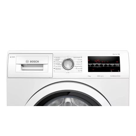Kontrolsat - Máquina de Lavar Roupa Bosch WAU24S42ES – 9Kg, 1200RPM, EcoSilence Drive, Classe C, Branco Kontrolsat - Máquina de Lavar Roupa Bosch WAU24S42ES – 9Kg, 1200RPM, EcoSilence Drive, Classe C, Branco