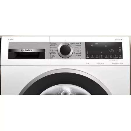 Kontrolsat - Máquina de Lavar Roupa Bosch WGG242F0ES – 9Kg, 1400RPM, Série 6, EcoSilence Drive, Classe A, Branco Kontrolsat - Máquina de Lavar Roupa Bosch WGG242F0ES – 9Kg, 1400RPM, Série 6, EcoSilence Drive, Classe A, Branco