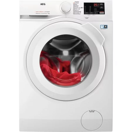 Kontrolsat - Máquina de Lavar Roupa AEG L6FBI947P - 9Kg, 1400RPM, Inverter, Classe A, Branco