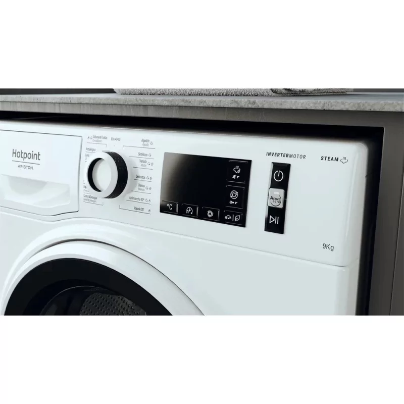 Kontrolsat - Maquina Lavar Roupa Hotpoint NM-11925-WWASPTN