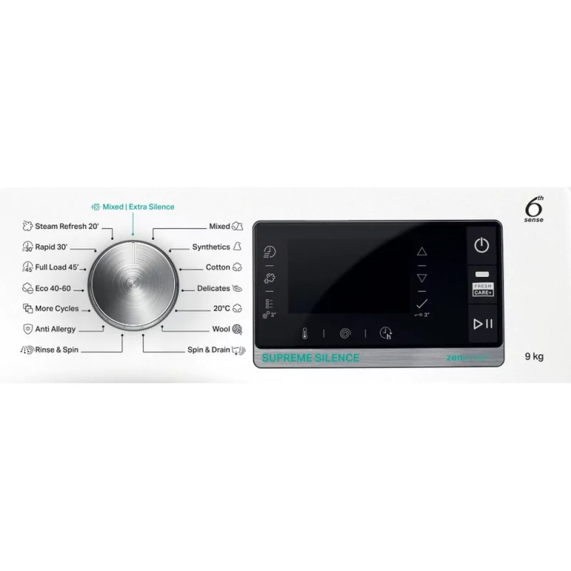 Kontrolsat - Máquina Lavar Roupa Whirlpool - 9Kg 1400rpm Branca | W6 W945WB EE