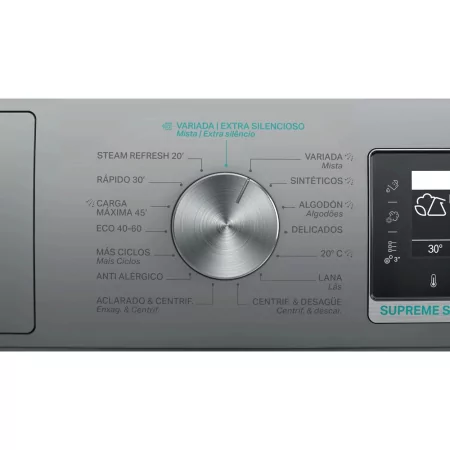 Kontrolsat - Whirlpool Washing Machine - 8Kg 1400rpm Inverter Look Inox - W8 W946SR SPT Kontrolsat - Whirlpool Washing Machine - 8Kg 1400rpm Inverter Look Inox - W8 W946SR SPT