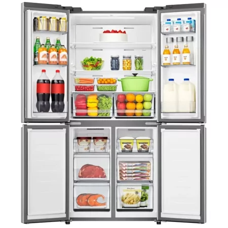 Kontrolsat - Frigorífico Americano Hisense RQ5P470SEIE (499L - Classe E - Inox) Kontrolsat - Frigorífico Americano Hisense RQ5P470SEIE (499L - Classe E - Inox)