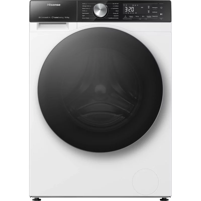 Kontrolsat - Hisense Washing Machine - (10.5kg - 1400rpm) - WF5S1045BW