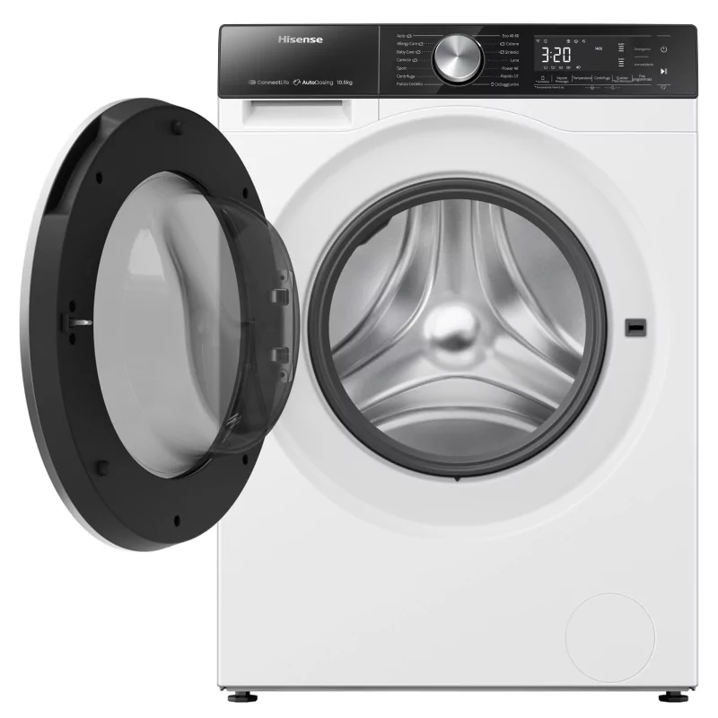 Kontrolsat - Hisense Washing Machine - (10.5kg - 1400rpm) - WF5S1045BW