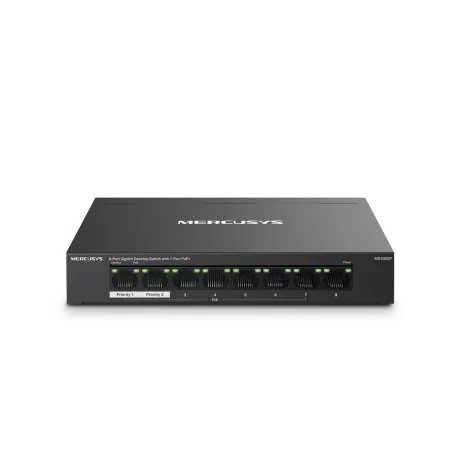 Kontrolsat - Hub Switch 8 Gigabit Ports Mercusys MS108GP Kontrolsat - Hub Switch 8 Gigabit Ports Mercusys MS108GP