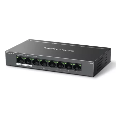 Kontrolsat - Hub Switch 8 Gigabit Ports Mercusys MS108GP Kontrolsat - Hub Switch 8 Gigabit Ports Mercusys MS108GP