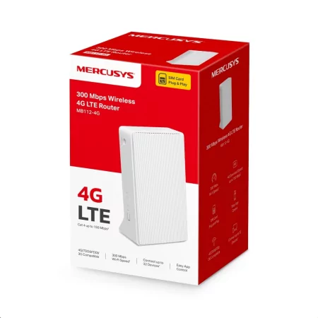Kontrolsat - Mercusys N300 Wi-Fi 4G LTE Router Kontrolsat - Mercusys N300 Wi-Fi 4G LTE Router