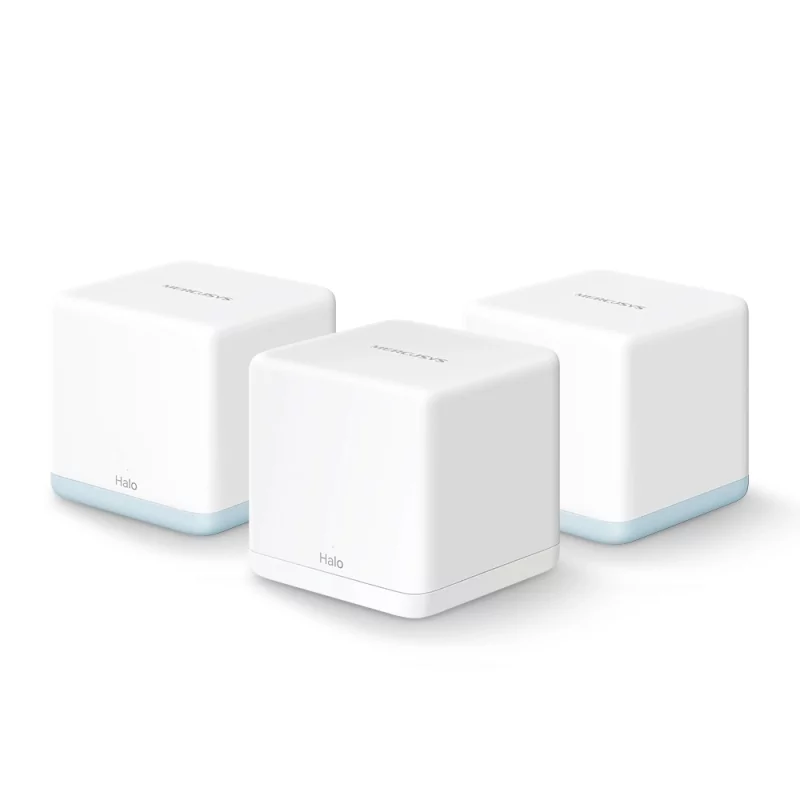 Kontrolsat - Mercusys Halo H32G AC1200 Dual-Band WiFi 5 Gigabit Mesh System (Pack-3)