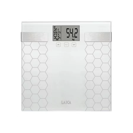 Kontrolsat - LAICA Digital Bathroom Scale - White - 180kg Kontrolsat - LAICA Digital Bathroom Scale - White - 180kg