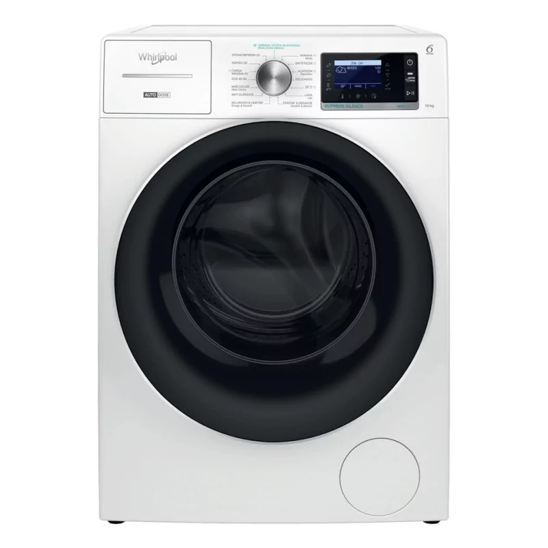 Kontrolsat - WHIRLPOOL - Máq. Lavar Roupa W8 09AD SILENCE SPT - 10kg - 1400rpm Kontrolsat - WHIRLPOOL - Máq. Lavar Roupa W8 09AD SILENCE SPT - 10kg - 1400rpm