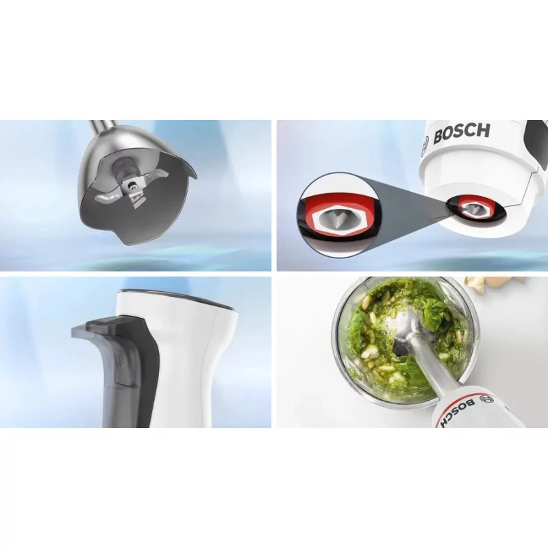 Kontrolsat - Bosch Hand Blender - ErgoMaster 800W White - MSM4W410