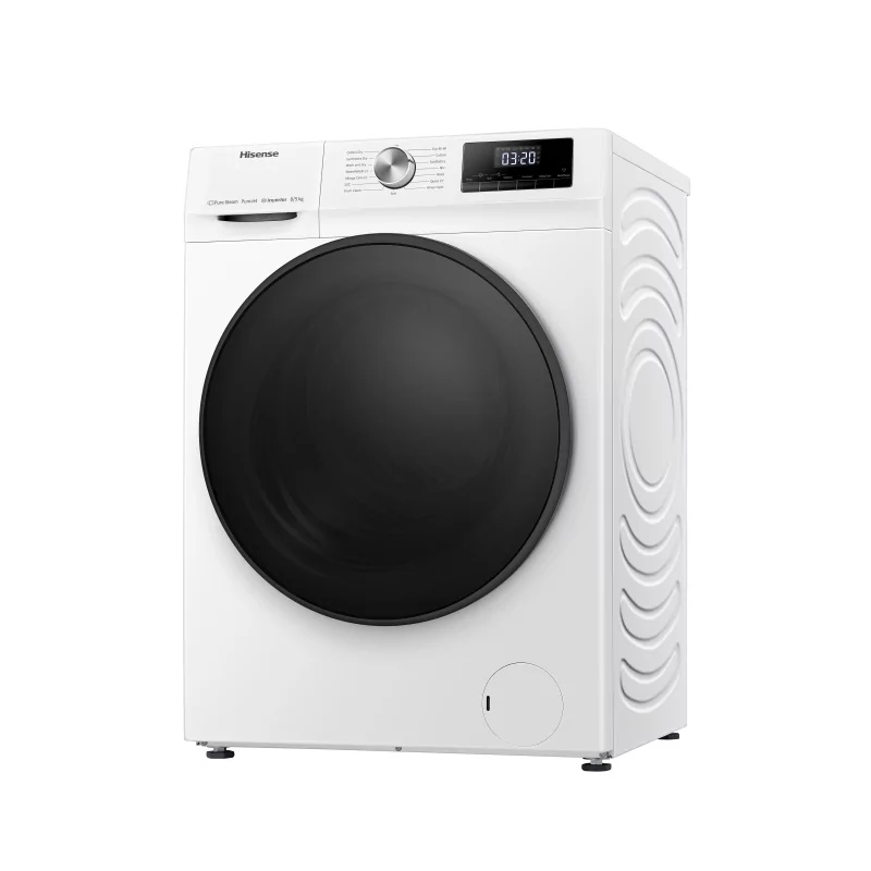 Kontrolsat - Máquina de Lavar e Secar Roupa Hisense - 8/6Kg 1400RPM Classe E Branca - WDQA8014EVJM