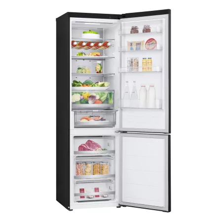 Kontrolsat - LG GBV7270DEV Fridge Freezer (387L - Class D - Black) Kontrolsat - LG GBV7270DEV Fridge Freezer (387L - Class D - Black)