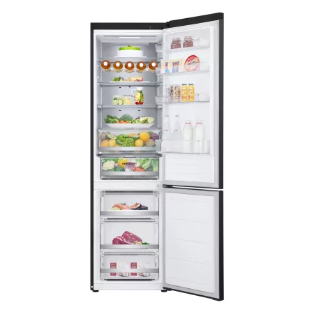 Kontrolsat - LG GBV7270DEV Fridge Freezer (387L - Class D - Black) Kontrolsat - LG GBV7270DEV Fridge Freezer (387L - Class D - Black)