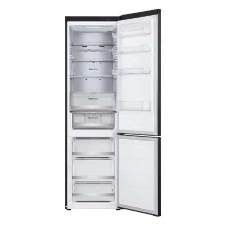 Kontrolsat - LG GBV7270DEV Fridge Freezer (387L - Class D - Black) Kontrolsat - LG GBV7270DEV Fridge Freezer (387L - Class D - Black)