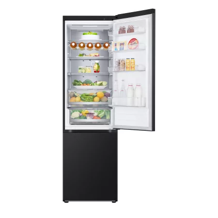 Kontrolsat - LG GBV7270DEV Fridge Freezer (387L - Class D - Black) Kontrolsat - LG GBV7270DEV Fridge Freezer (387L - Class D - Black)