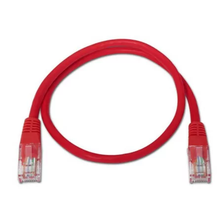 Ethernet Cable Aisens - CAT6 RJ45 - 0.5M Red
