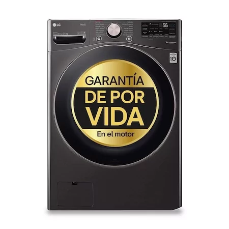 Kontrolsat - Máquina de Lavar Roupa LG F0P3CYV2E - (20 kg - 1000 RPM - Preto) Kontrolsat - Máquina de Lavar Roupa LG F0P3CYV2E - (20 kg - 1000 RPM - Preto)