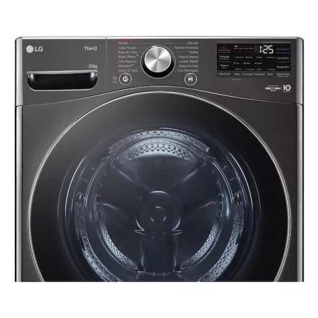 Kontrolsat - Máquina de Lavar Roupa LG F0P3CYV2E (20 kg - 1000 rpm - Black Steel) Kontrolsat - Máquina de Lavar Roupa LG F0P3CYV2E (20 kg - 1000 rpm - Black Steel)
