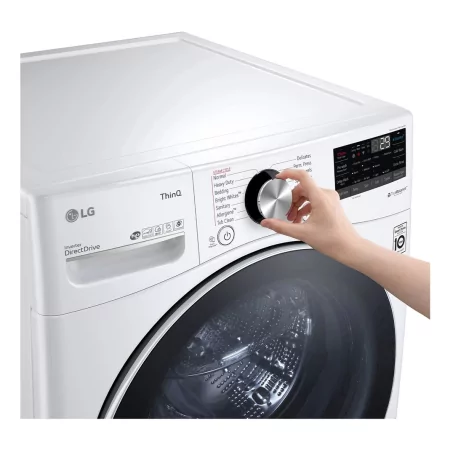 Kontrolsat - Máquina de Lavar Roupa LG F0P3CYV2W (20 kg - 1000 rpm - Branco) Kontrolsat - Máquina de Lavar Roupa LG F0P3CYV2W (20 kg - 1000 rpm - Branco)