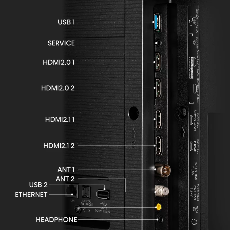 Kontrolsat - Hisense 65" Smart TV - 65UXKQ - (ULED Mini LED - 144Hz - Ultra HD 4K)