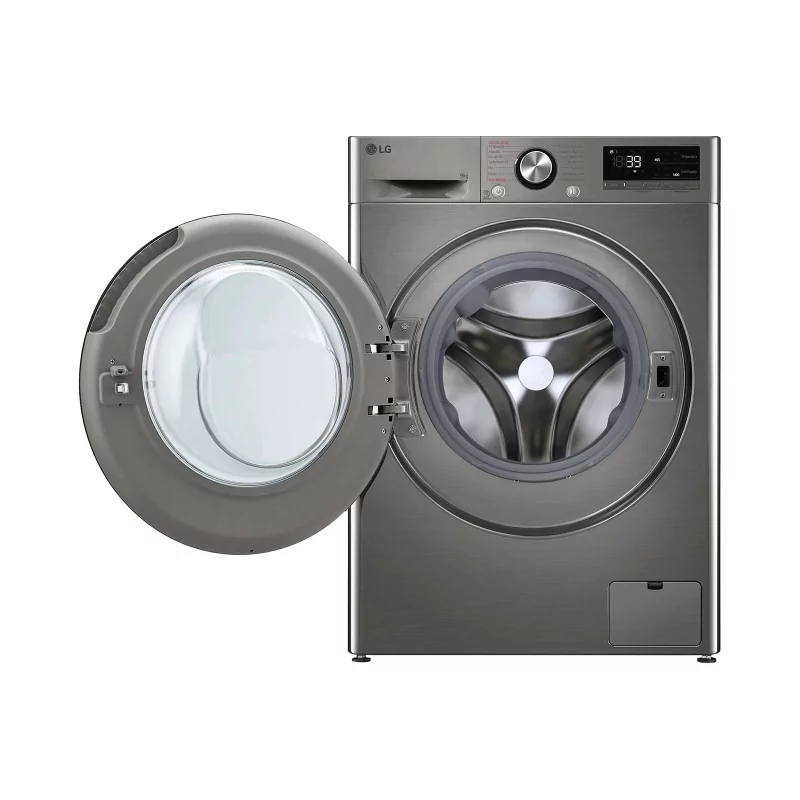 Kontrolsat - Máquina de Lavar Roupa LG F4WR709 - (9 kg - 1400 rpm - Preto)