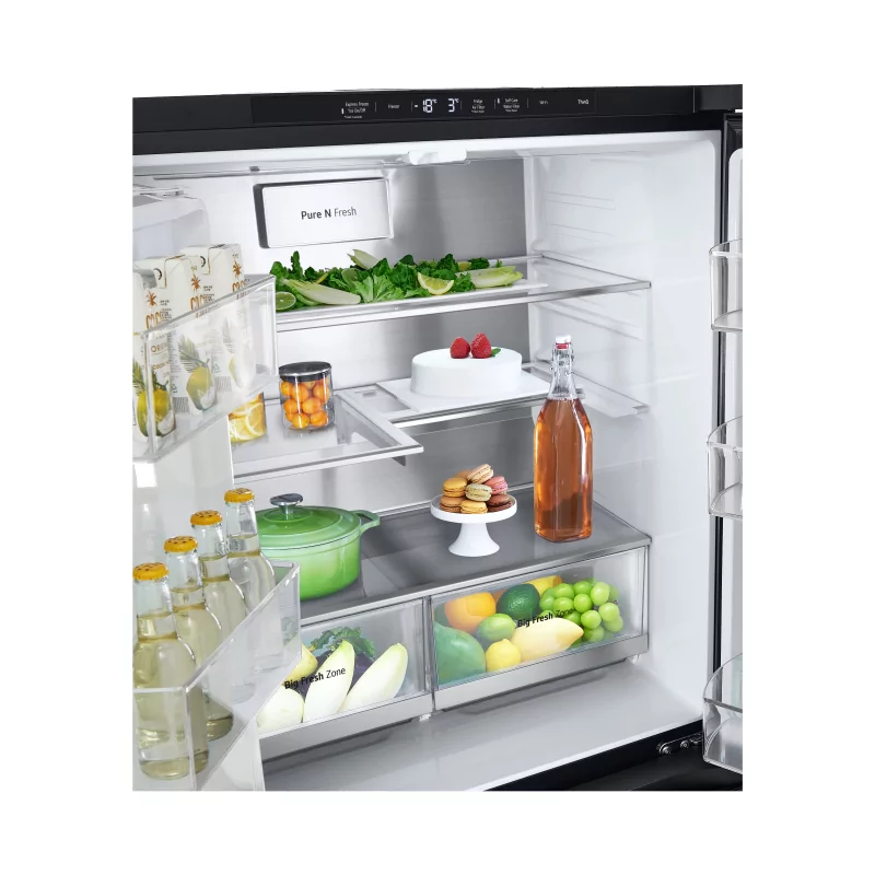 Kontrolsat - LG GMG860EPBE American Fridge Freezer (508L - Class E - Black)