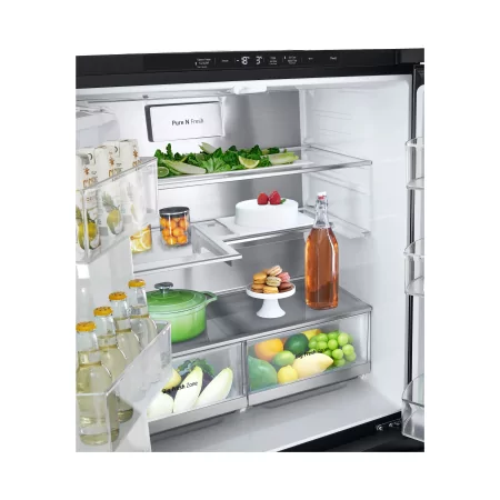 Kontrolsat - LG GMG860EPBE American Fridge Freezer (508L - Class E - Black)