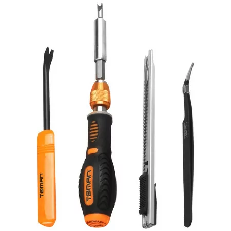 Kit de Ferramentas TT4700 - Reparação Mobile Toman - 47pcs|Toman|5999883026182