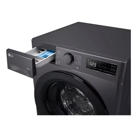 Kontrolsat - Lavadora-Secadora LG F4DR509S6M (9/6kg - Classe A - Preto)
