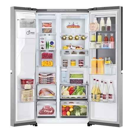Kontrolsat - LG GSXE91MBAD American Fridge Freezer (628L - Class D - Grey)