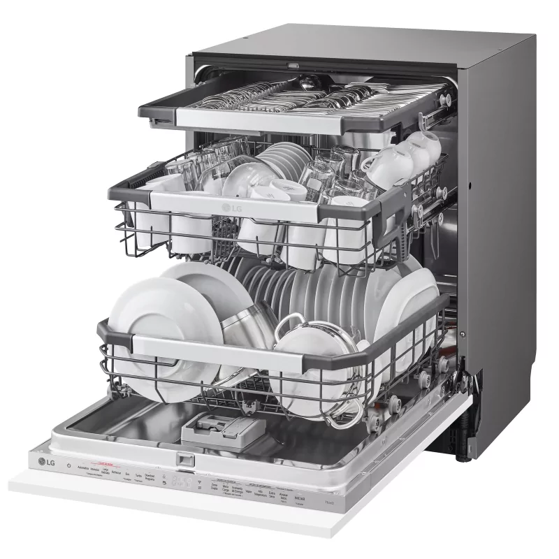 Kontrolsat - Máquina de Lavar Loiça Encastre LG DB475TXS - (14 Conjuntos - 59,8 cm - Painel Inox)