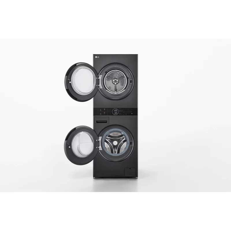 Kontrolsat - Lavadora-Secadora LG WashTower WT1210BBF (12/10kg - Classe A - Preto)