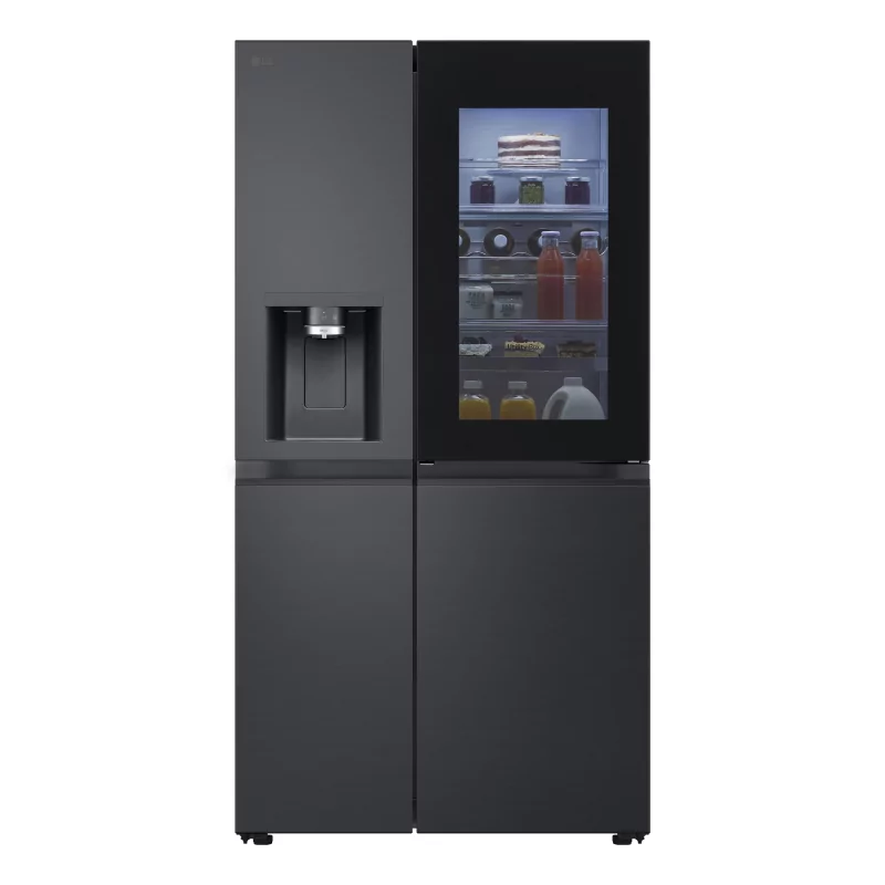Kontrolsat - LG GSXE90EVDD American Fridge Freezer (628L - Class D - Black)