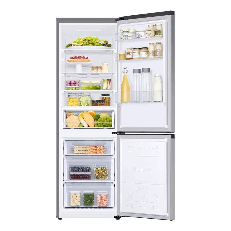 Kontrolsat - Samsung RB34C600DSA Fridge Freezer (344L - Class D - Inox)