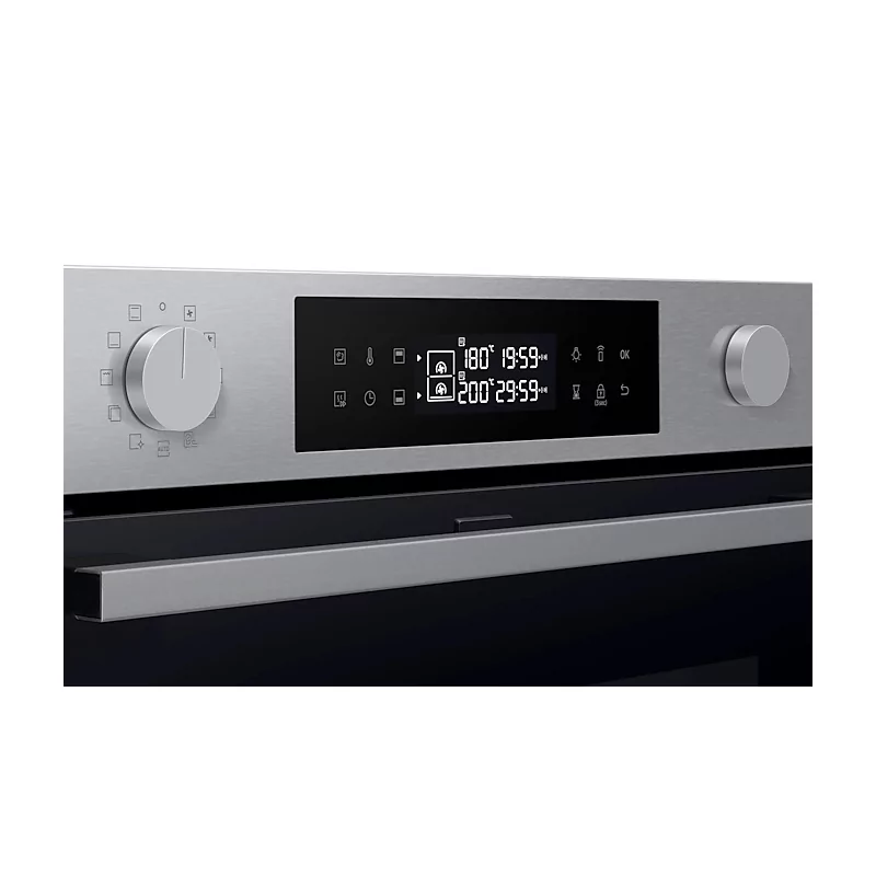Kontrolsat - Samsung NV7B4550VAS Oven - (71 L - 59.5 cm - Hydro and Pyrolytic - Stainless Steel)