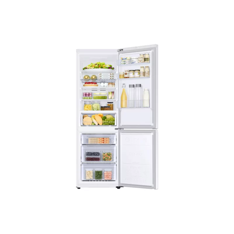 Kontrolsat - Samsung RB34C672DWW Fridge Freezer (344L - Class D - White)
