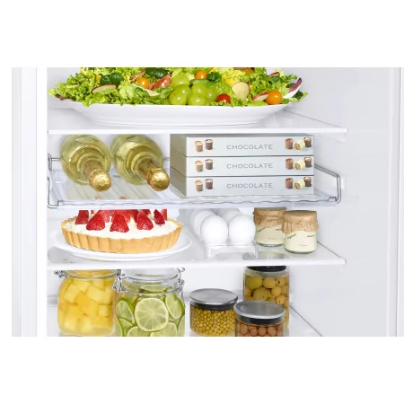 Kontrolsat - Samsung RB34C672DWW Fridge Freezer (344L - Class D - White) Kontrolsat - Samsung RB34C672DWW Fridge Freezer (344L - Class D - White)