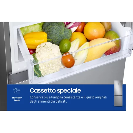 Kontrolsat - Samsung RB34C671DS9 Fridge Freezer (344L - Class D - Inox)