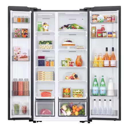 Kontrolsat - Samsung RS57DG400EM9 American Fridge Freezer (583L - Class E - Stainless) Kontrolsat - Samsung RS57DG400EM9 American Fridge Freezer (583L - Class E - Stainless)