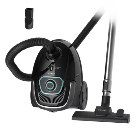 Kontrolsat - Aspirador CECOTEC Conga Powerbag 2500 Compact Plus Preto Kontrolsat - Aspirador CECOTEC Conga Powerbag 2500 Compact Plus Preto