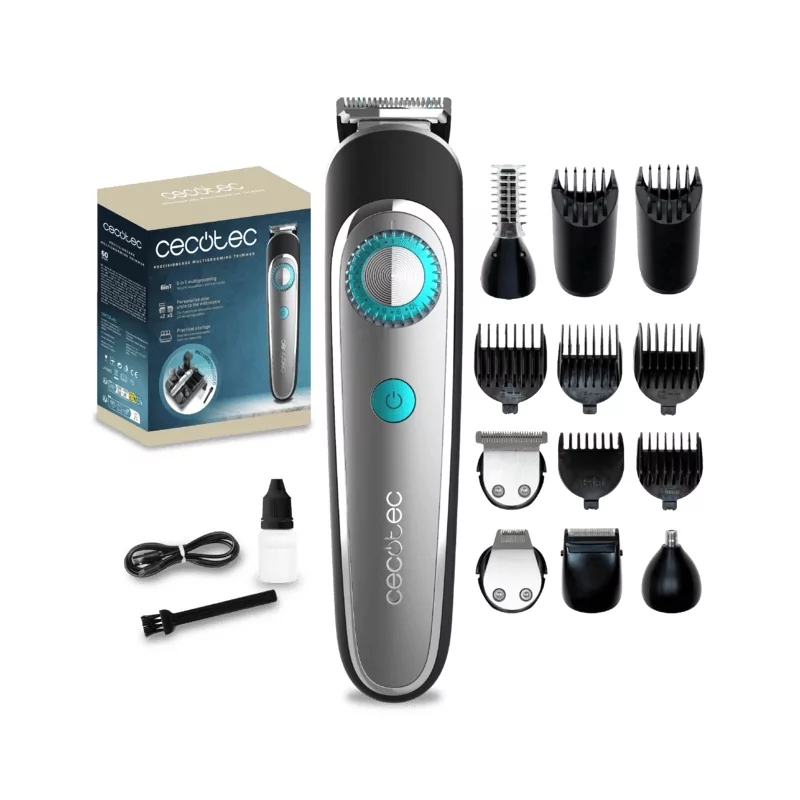 Kontrolsat - Aparador Multifunções CECOTEC Trimmer Multigrooming Bamba PrecisionCare Extreme 5 in 1