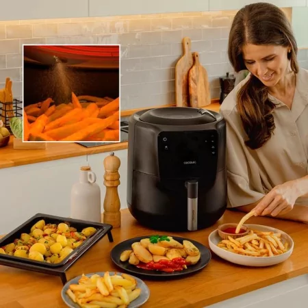 Kontrolsat - Frigideira de Ar Cecotec Cecofry Rain 5.5L (5.5L - 1550W) Kontrolsat - Frigideira de Ar Cecotec Cecofry Rain 5.5L (5.5L - 1550W)