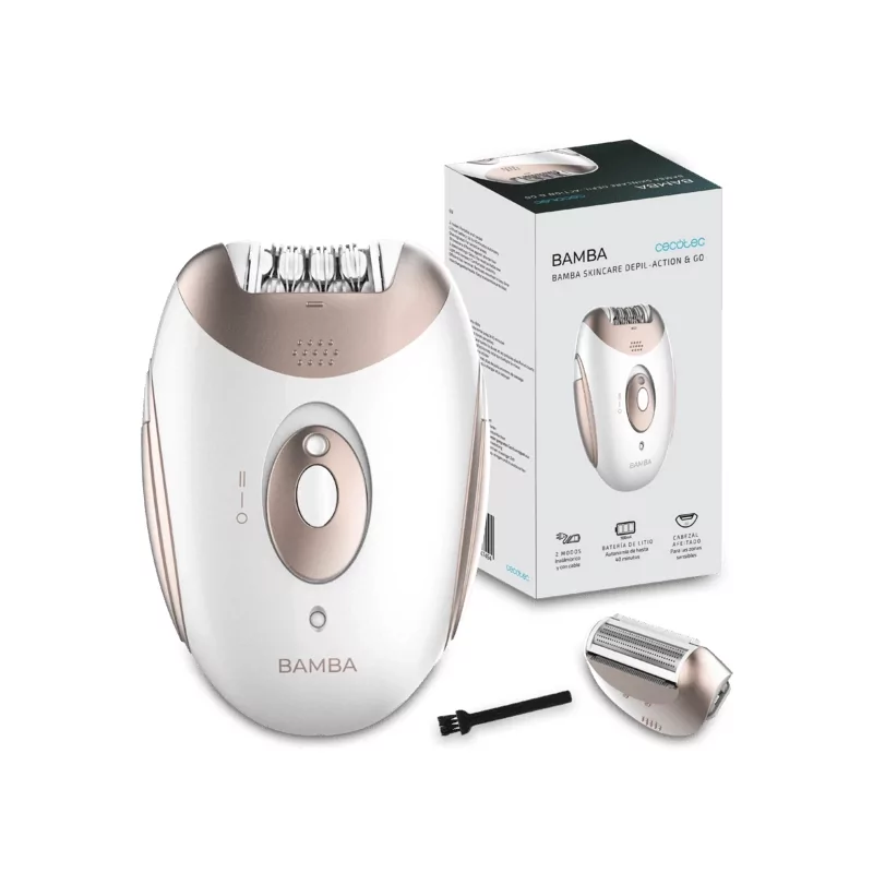 Kontrolsat - CECOTEC - Depiladora de Arranque Bamba SkinCare Depil-Action Go 4749